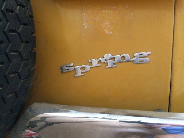 Siata Spring 1969 года: в Америке нашли редкий экземпляр спорткара, созданного на базе Fiat 850