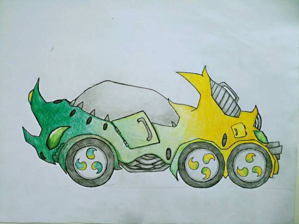 Весной компания "Роллс-Ройс" запустила конкурс молодых дизайнеров: дети со всего мира присылают рисунки своих автомобилей (фото)