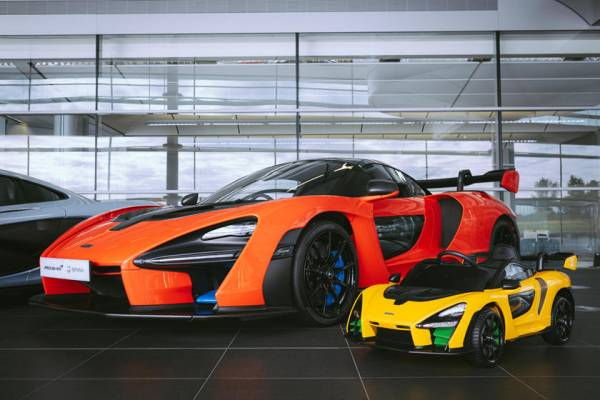 Взрослые тоже могут повеселиться: McLaren представил детскую версию суперкара Senna