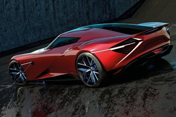 Потрясающе красивая Toyota H2 + Concept: дизайнер Дэвид Галлего представил, как будет выглядеть суперкар будущего от Toyota