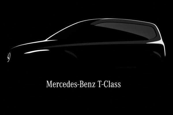 Mercedes-Benz готовит совершенно новую модель: это будет компактный городской фургон Mercedes-Benz T-класса