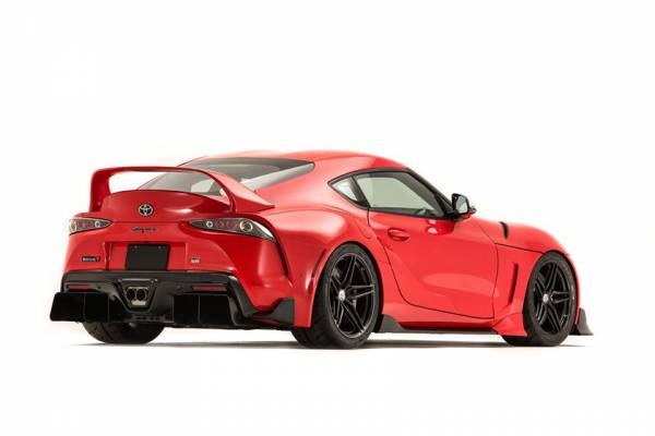 Дебютирует на выставке SEMA360: спорткар Toyota GR Supra получит ретро-топ Targa (новая концепция)