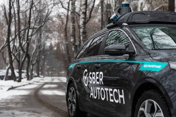Первые беспилотные автомобили «Сбер» выехали на улицы Москвы