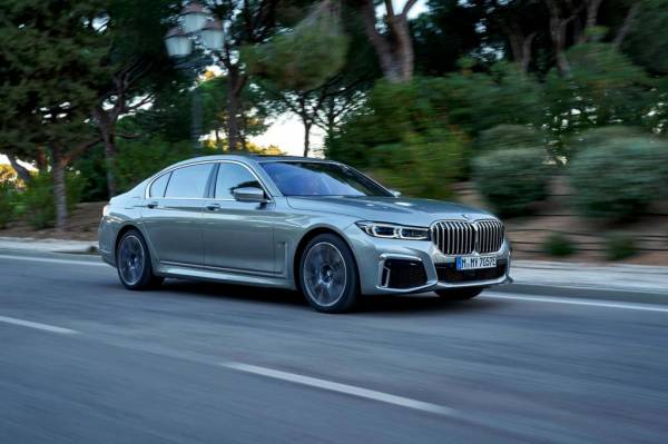 BMW занята переработкой: новый BMW 7-й серии: визуализация роскошного седана