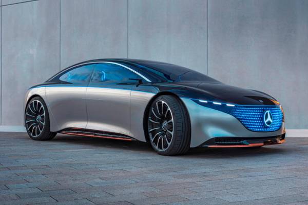 Полностью электрический седан Mercedes-Benz EQS 2022 года получит гиперэкран, который затмит все