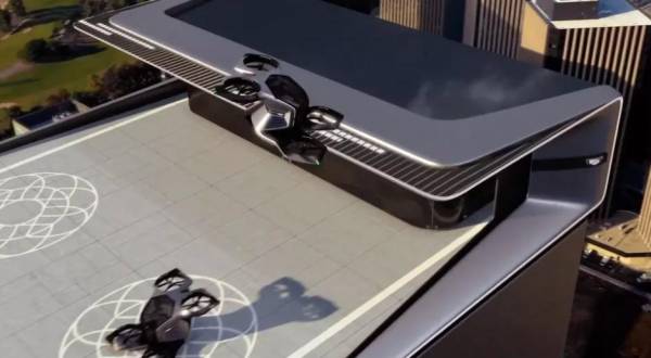General Motors представила концепт воздушного такси Cadillac eVTOL на выставке CES 2021
