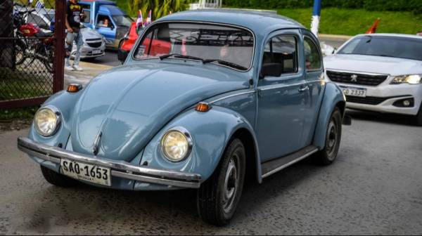 Самый скромный президентский автомобиль бывшего президента Уругвая Хосе Мухике