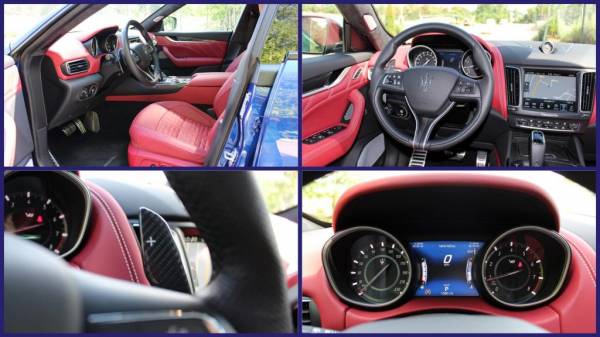 Новая модель Maserati Levante GTS SUV: 550 лошадиных сил, красный интерьер и впечатляющий двигатель