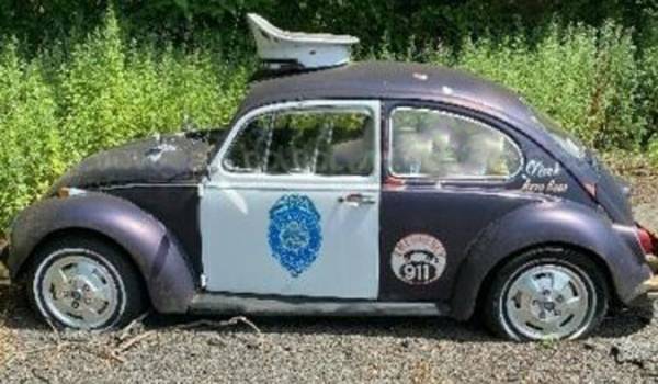 Полицейский Volkswagen 1968 года участвовал только в парадах и школьных мероприятиях. Теперь его продают за 200 $