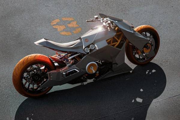 Выглядит как хищник на двух колесах: дизайнер представил новый концепт мотоцикла Lamborghini