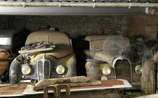 Антикварные, спортивные, редкие автомобили, найденные в старых амбарах: Mustang GT 1968 года, Lincoln Premier 1957 года и прочие