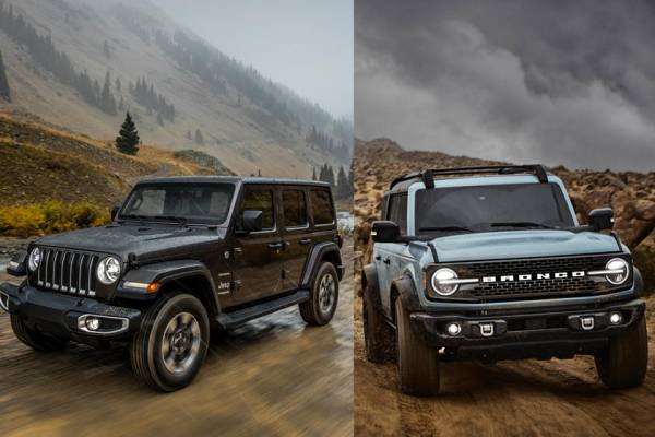 Ford Bronco 2021 VS Jeep Wrangler: различия и преимущества - классический поединок